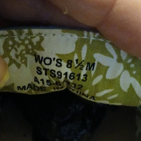 Sperry Womans Teal and White Boat Shoes 8.5 - Picture 6 of 7